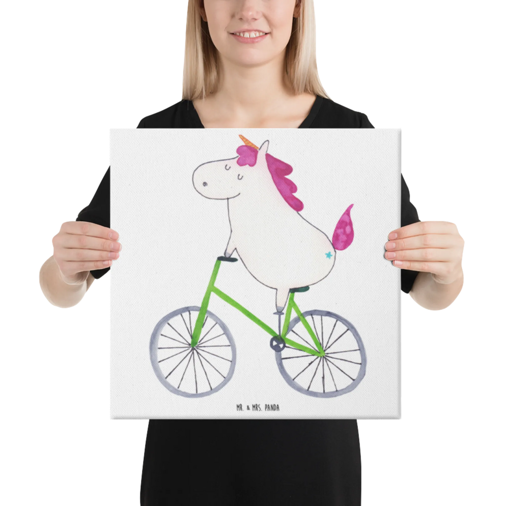 Canvas picture unicorn cyclist Bild, Leinwand, Dekoration, Wanddeko, Kunstdruck, Einhorn, Einhörner, Einhorn Deko, Unicorn, Radfahren, Rad, Luxusproblem, Liebeskummer, Feenstaub, Konfetti, Bike, Kummer, Radfahrer