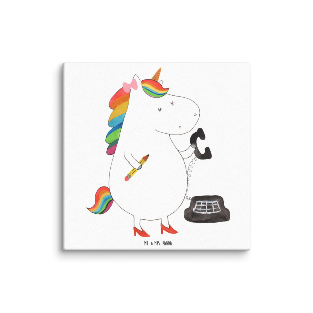 Canvas picture unicorn secretary Leinwand, Bild, Kunstdruck, Wanddeko, Dekoration, Einhorn, Einhörner, Einhorn Deko, Unicorn, Sekretärin, Büro, Rechtsanwältin, Rechtsanwaltsgehilfin, Steuerbüro, Steuerkanzlei, Bürokraft, Bürohilfe