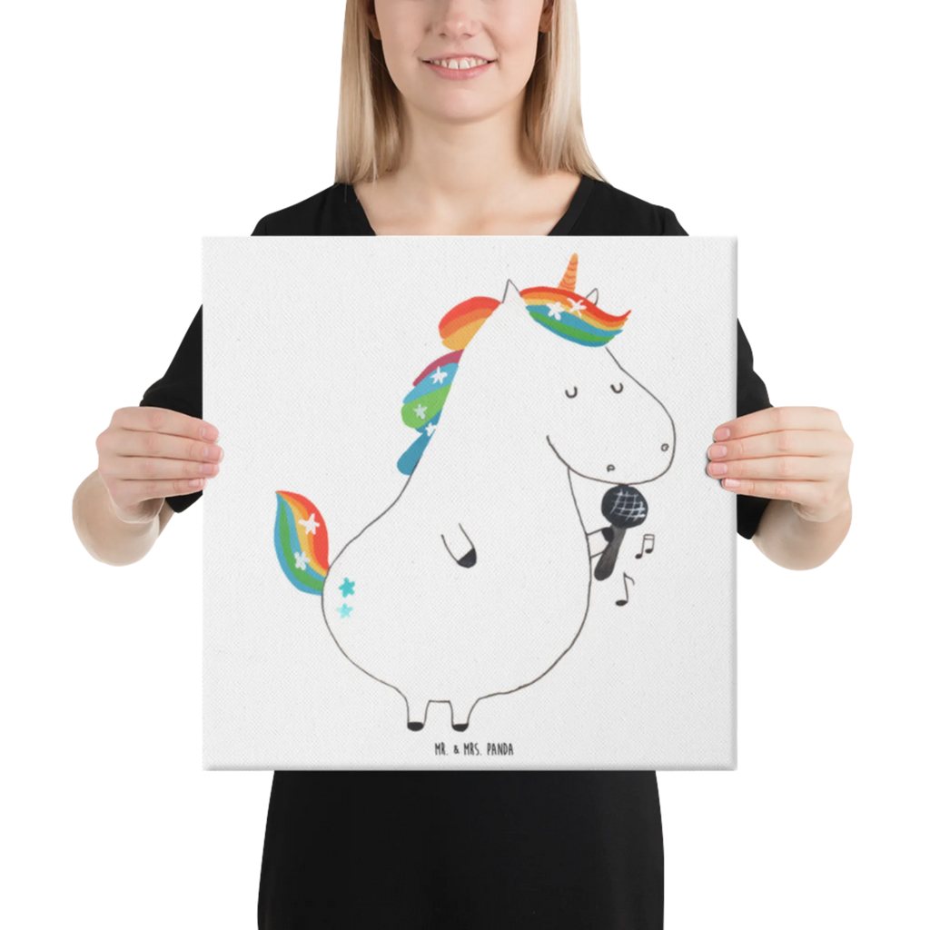 Leinwand Bild Einhorn Sänger Leinwand, Kunstdruck, Unicorn, Einhorn, Einhorn Deko, Einhörner, Konfetti, Freundin, Party, Feier, Glitzer, Sänger, Disco, Sängerin, Geburtstag, Fest
