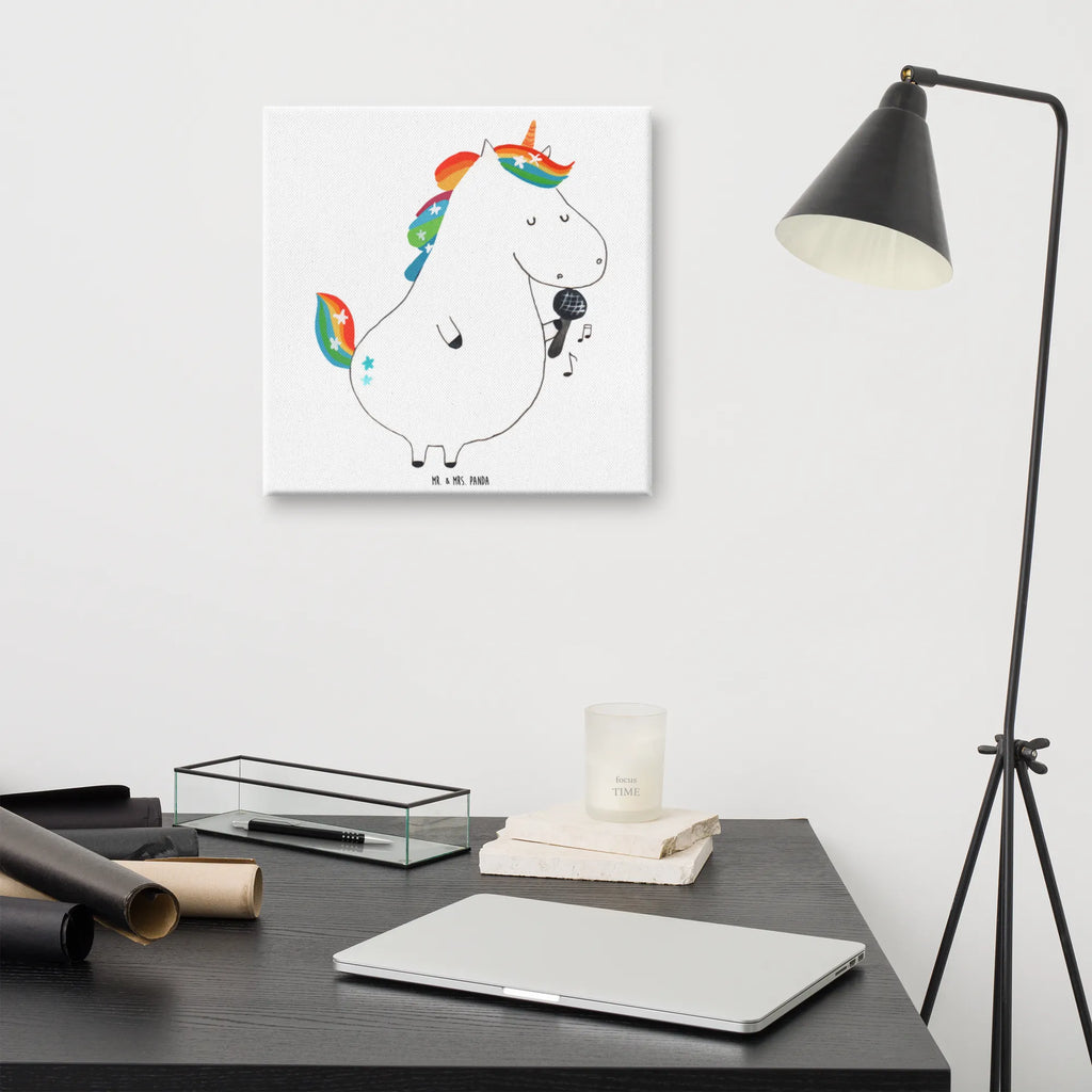 Leinwand Bild Einhorn Sänger Leinwand, Kunstdruck, Unicorn, Einhorn, Einhorn Deko, Einhörner, Konfetti, Freundin, Party, Feier, Glitzer, Sänger, Disco, Sängerin, Geburtstag, Fest