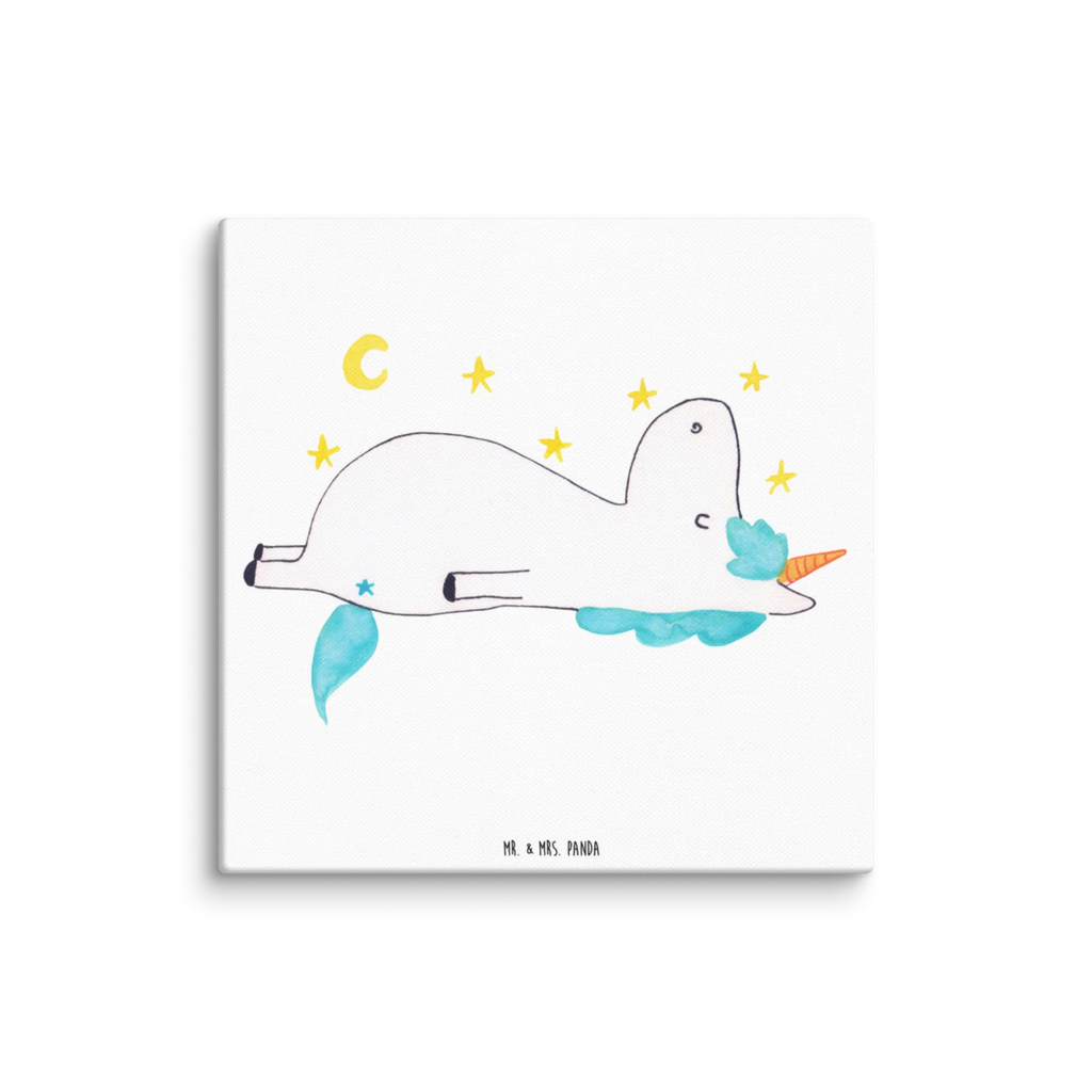 Leinwand Bild Einhorn Sternenhimmel Dekoration, Kunstdruck, Bild, Wanddeko, Leinwand, Einhorn, Einhörner, Einhorn Deko, Unicorn, Sterne, Sternenhimmel, Dachschaden, Verrückt
