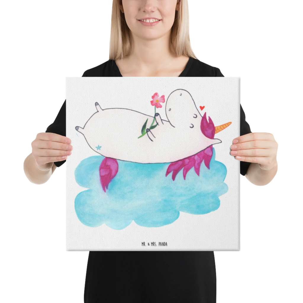Canvas picture unicorn In love Leinwand, Kunstdruck, Unicorn, Einhorn, Einhorn Deko, Einhörner, Liebe, Freundin, Liebesbeweis, Wolke, Verliebt