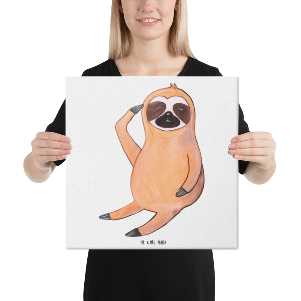 Canvas picture sloth Bird Bild, Leinwand, Wanddeko, Kunstdruck, Dekoration, Faultier, Faultier Geschenk, Faultier Deko, Morgenmuffel, Faultiere, Spinner, Frühaufsteher, Faultierwelt, Lieblingstier, faul, der frühe Vogel, früher Vogel, Vogel