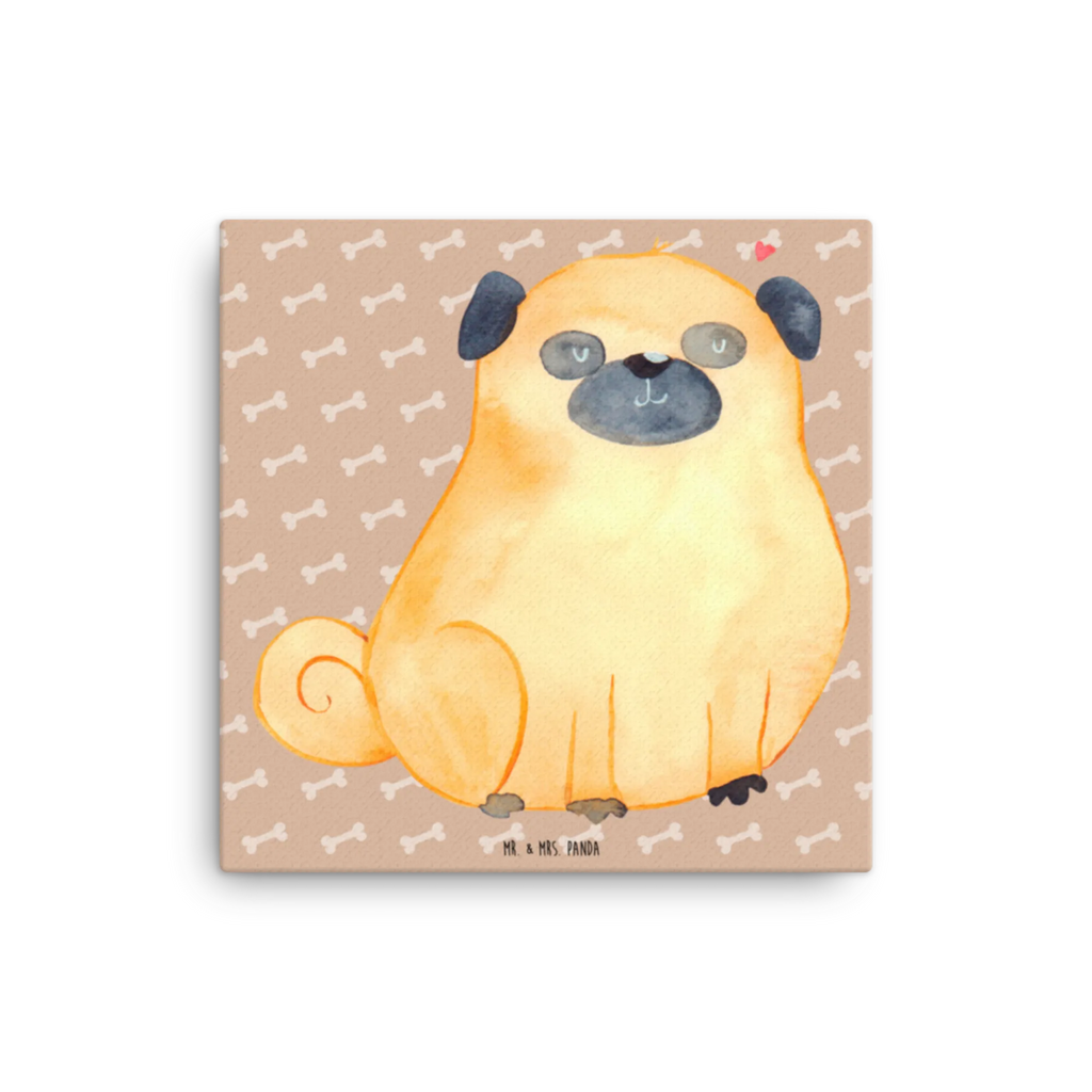 Canvas picture Pug Kunstdruck, Leinwand, Hunderasse, Hundebesitzer, Tierliebhaber, Haustier, Sprüche, Hundemotiv, Hund, Mops, Liebe, Hundeliebe