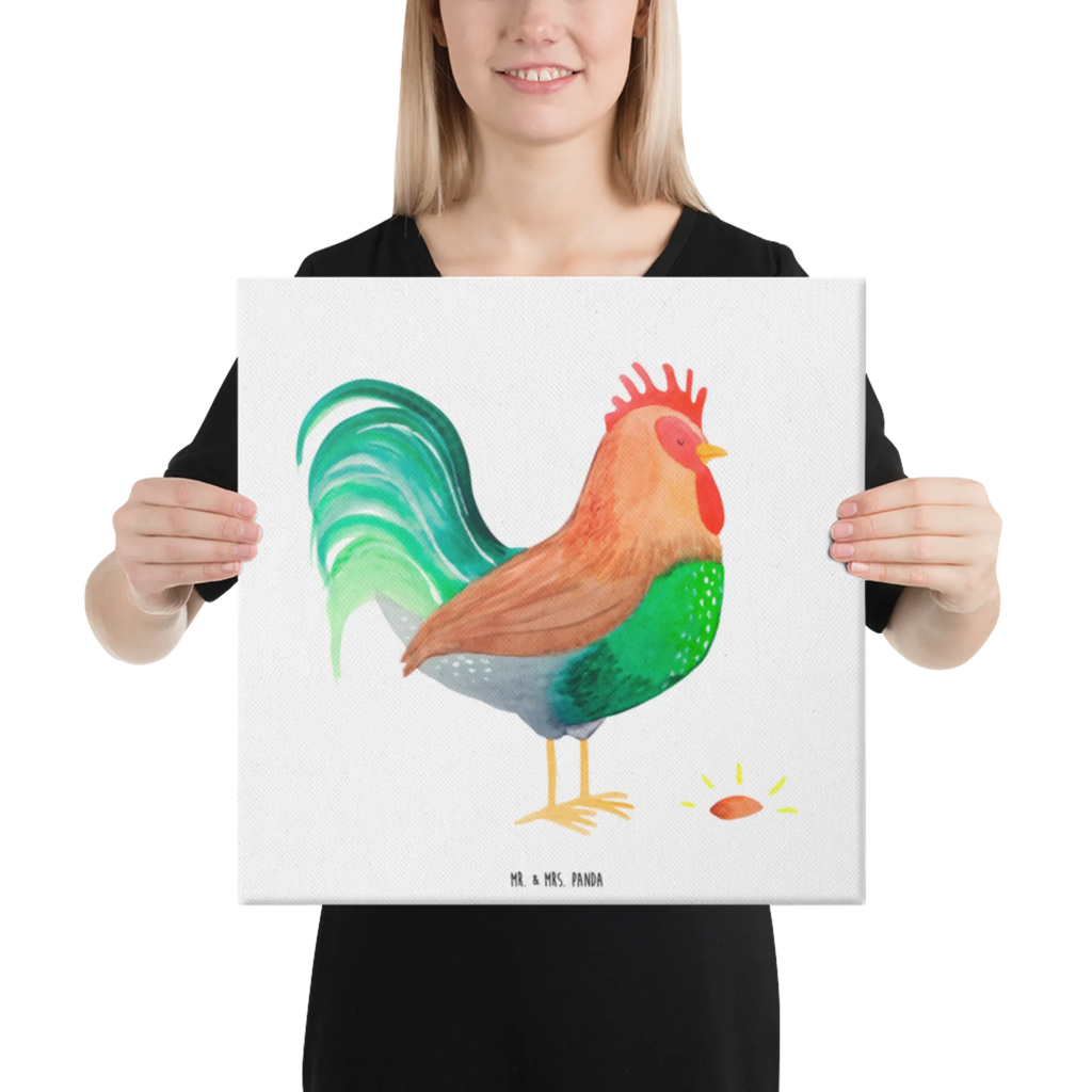 Canvas picture Faucet grain Kunstdruck, Leinwand, Bauernhof, Landwirtin, Hoftiere, Landwirt, Hahn, Eier, Korn, Henne, Natur