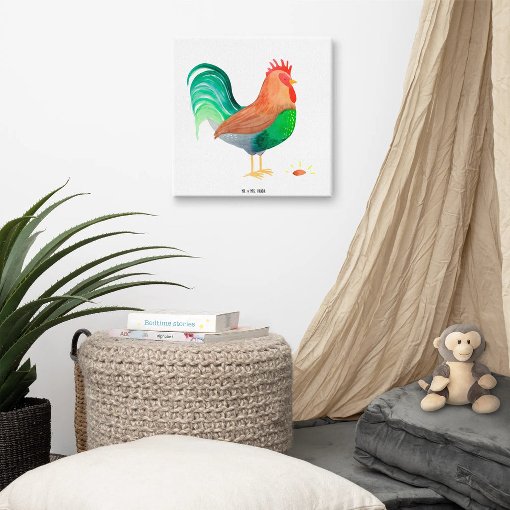 Canvas picture Faucet grain Kunstdruck, Leinwand, Bauernhof, Landwirtin, Hoftiere, Landwirt, Hahn, Eier, Korn, Henne, Natur