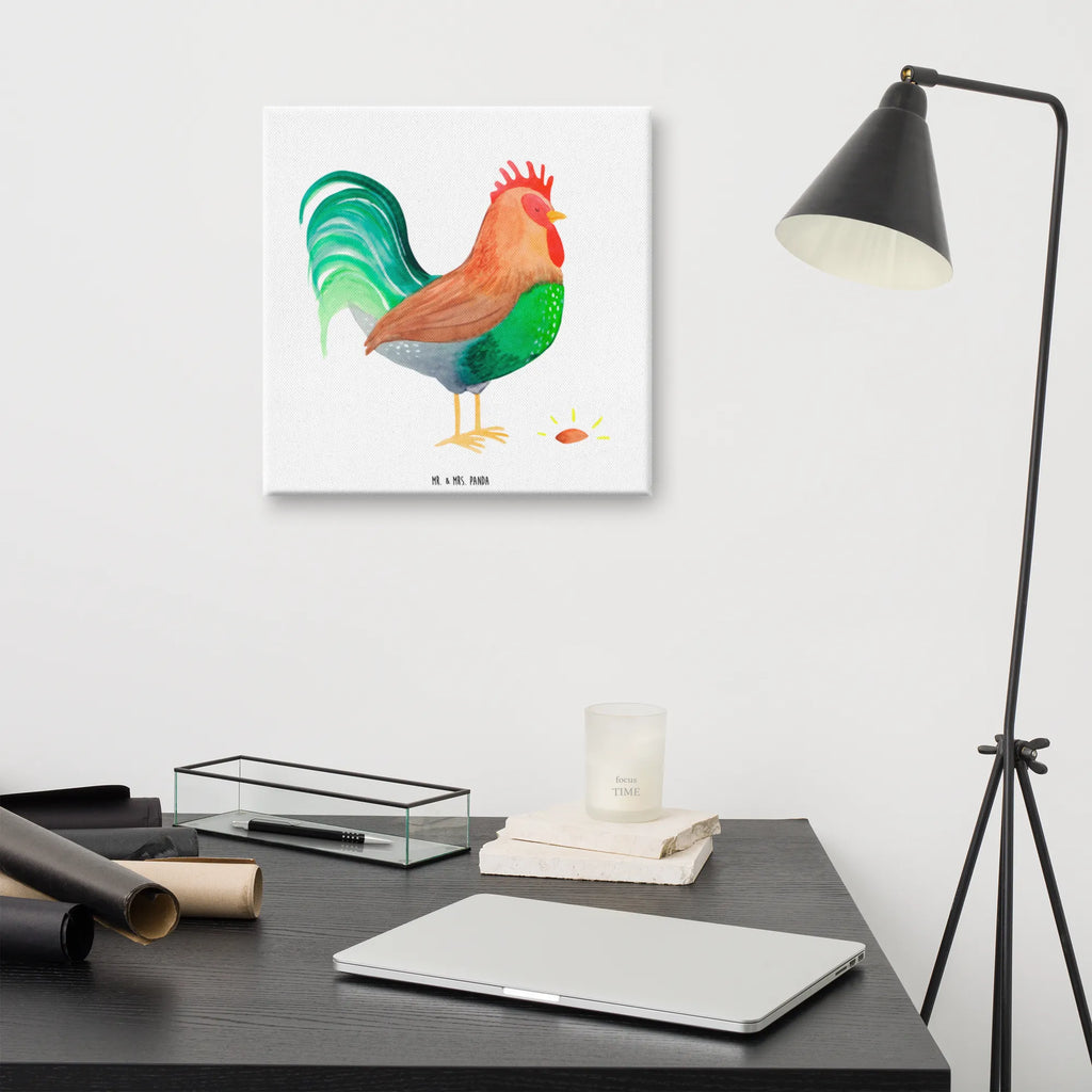 Canvas picture Faucet grain Kunstdruck, Leinwand, Bauernhof, Landwirtin, Hoftiere, Landwirt, Hahn, Eier, Korn, Henne, Natur