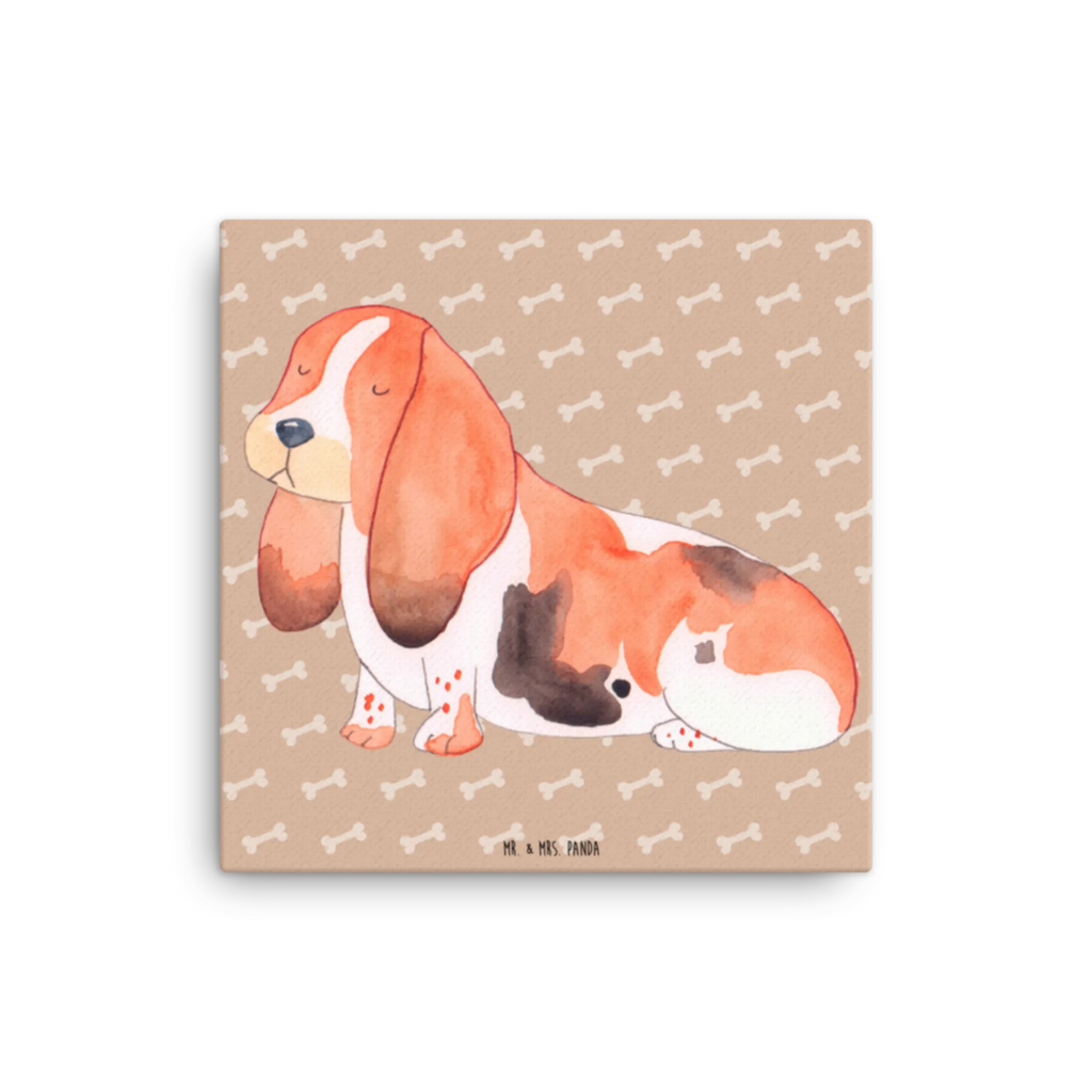 Canvas picture Dog Basset Hound Kunstdruck, Leinwand, Hunderasse, Hundebesitzer, Tierliebhaber, Haustier, Sprüche, Hundemotiv, Hund, Basset, Kinderlos, Hundeliebe, Basset Hound