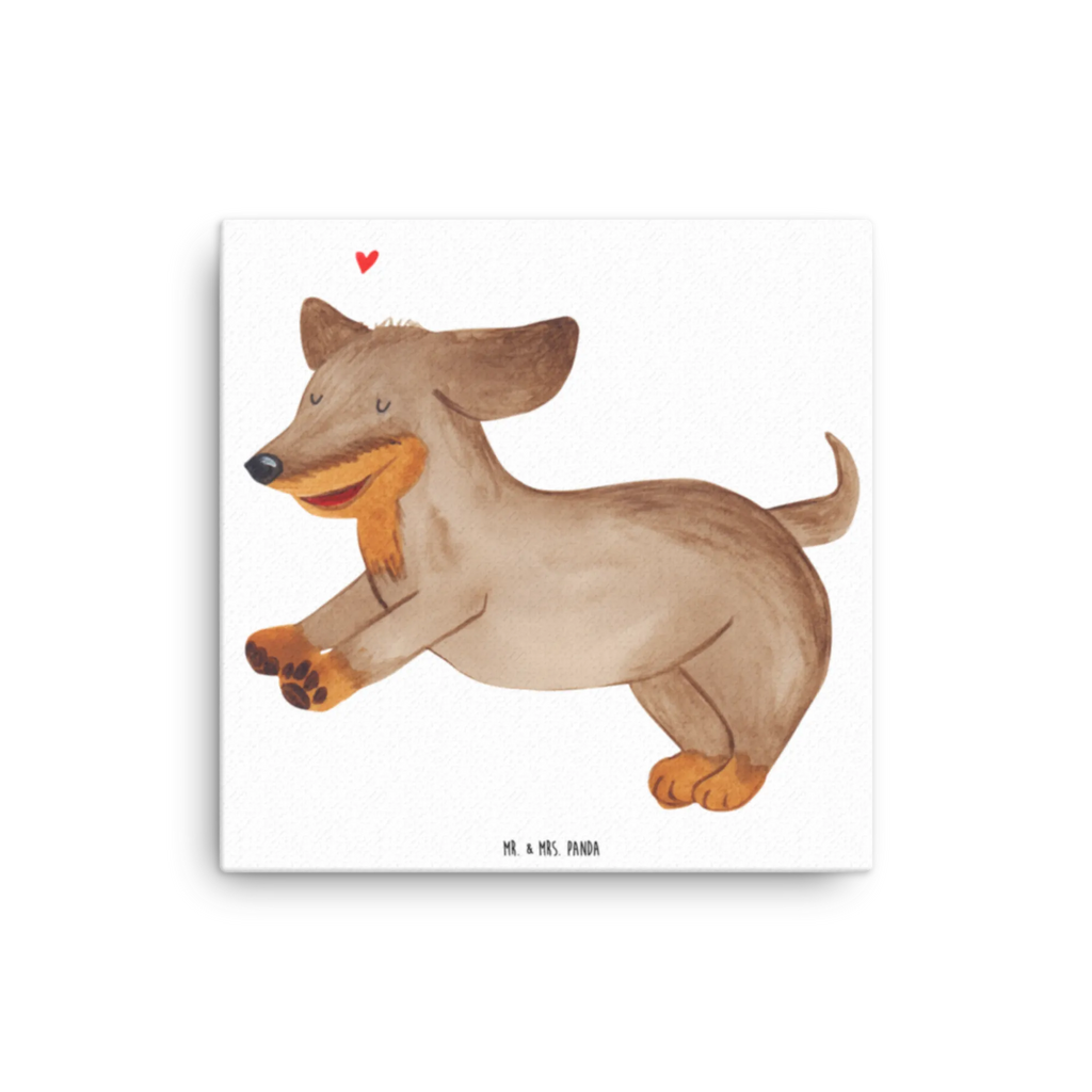 Canvas picture Dog dachshund Leinwand, Kunstdruck, Hunderasse, Hundebesitzer, Tierliebhaber, Haustier, Sprüche, Hundemotiv, Hund, Hunde, Dackel, Dachshund, Happy Dog