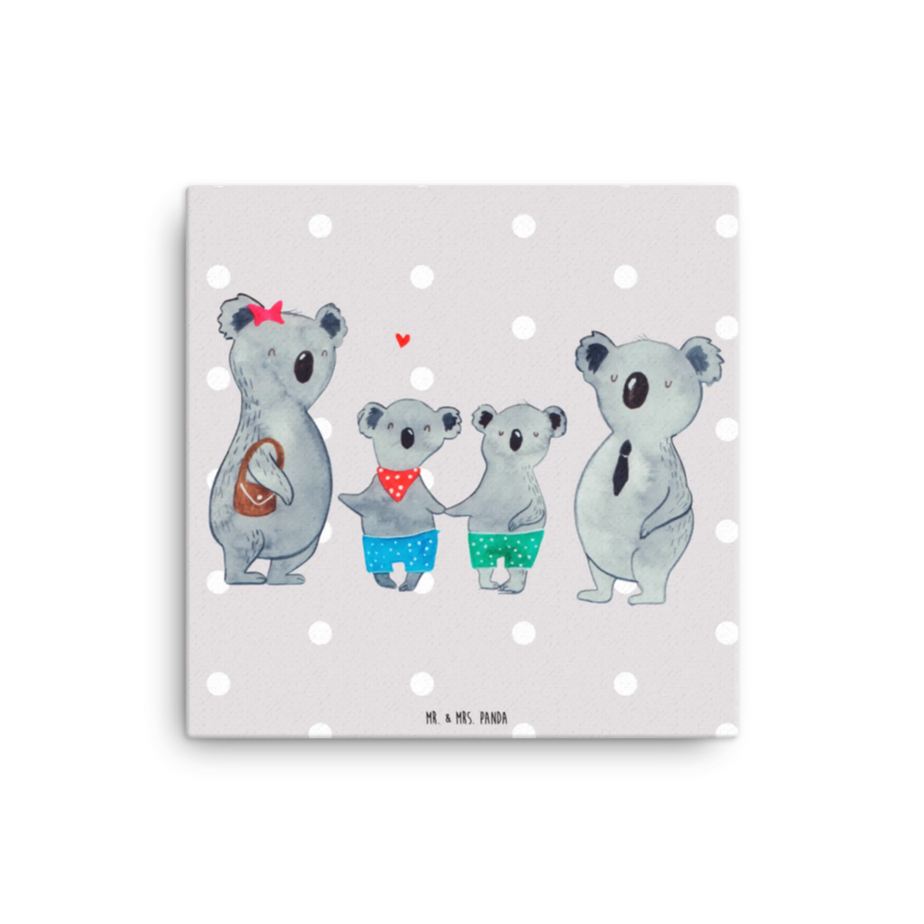 Leinwand Bild Koala Familie zwei Kunstdruck, Leinwand, Vatertag, Schwester, Muttertag, Bruder, Papa, Mama, Oma, Opa, Familie, Beste Familie, Koalafamilie, Lieblingsfamilie, Koala, Familienleben, Familienzeit, Koalabär