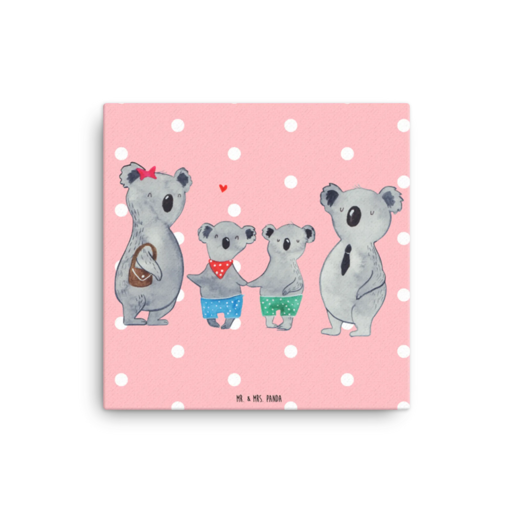 Leinwand Bild Koala Familie zwei Kunstdruck, Leinwand, Vatertag, Schwester, Muttertag, Bruder, Papa, Mama, Oma, Opa, Familie, Beste Familie, Koalafamilie, Lieblingsfamilie, Koala, Familienleben, Familienzeit, Koalabär