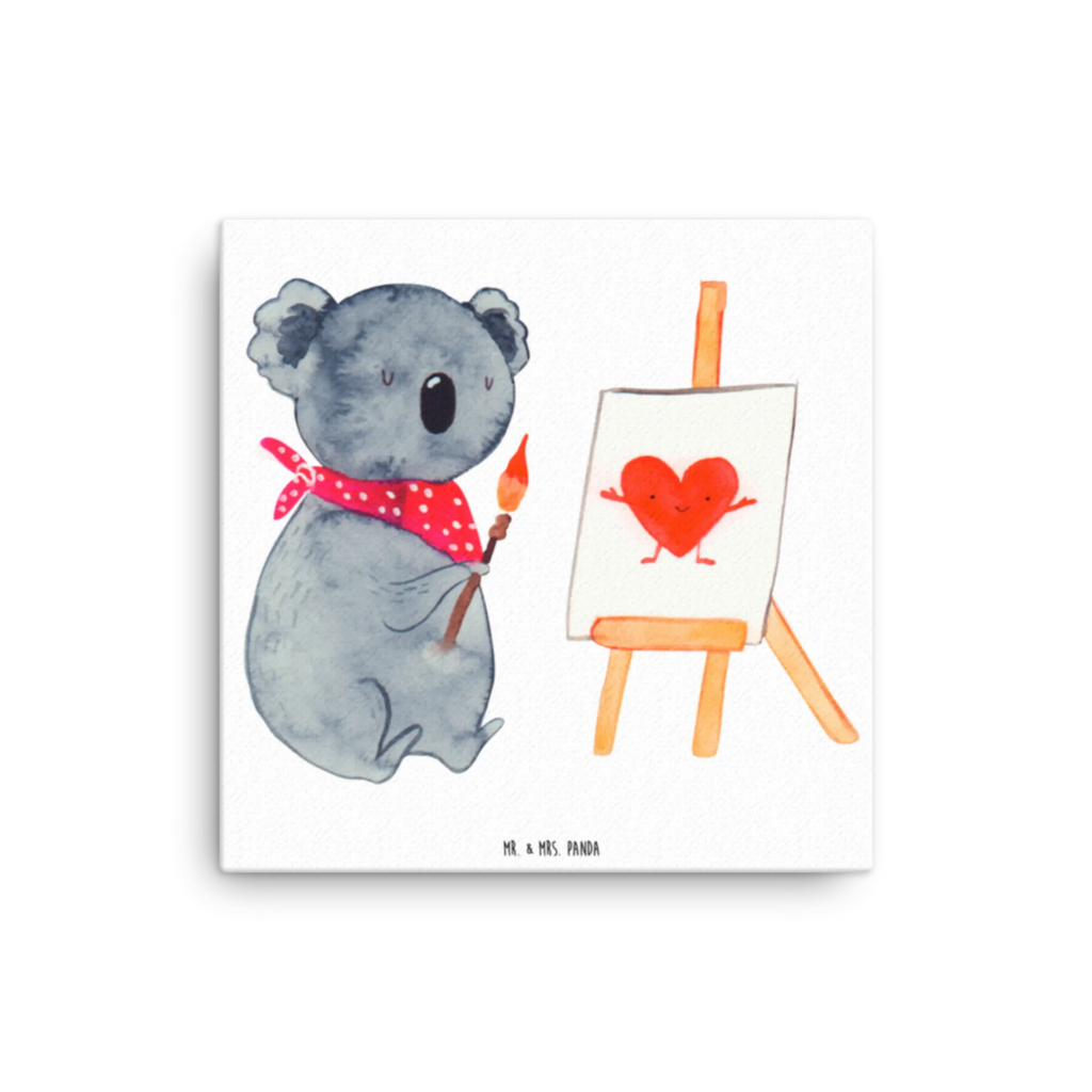 Canvas picture Koala bear Artist Kunstdruck, Leinwand, Koalabär, Koala, Liebe, Künstler, Gefühle, Liebensbeweis, Liebesgeschenk, Zeichnen