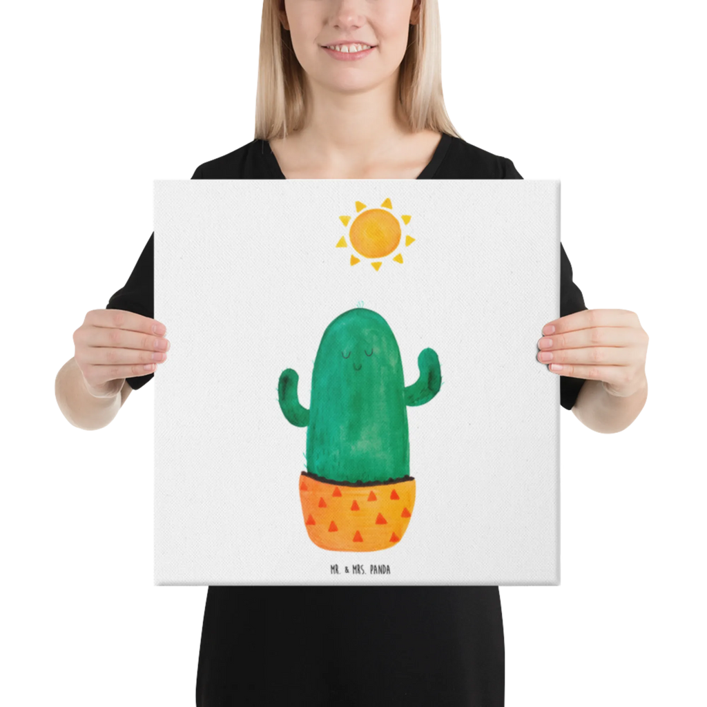 Canvas picture cactus Sun Kunstdruck, Leinwand, Kakteen, Kaktus, Motivation, Liebeskummer, Scheidung, Liebeskummer Geschenk, Neustart, Ehebruch, glücklich, Trennung, Geschenkidee, Sonnenschein, Glück, Liebe Kaktusliebe, Freundin, Sonne