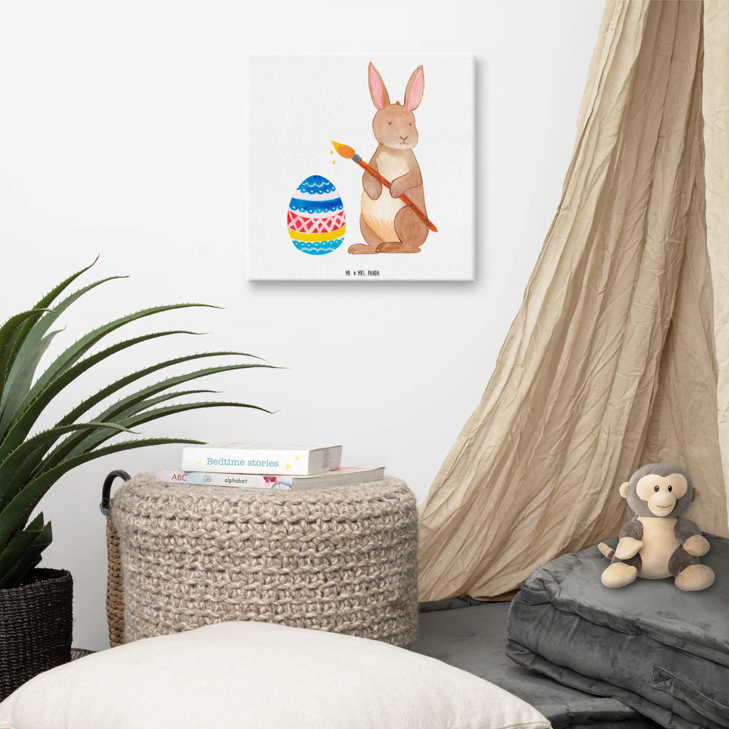 Canvas picture Zając Malowanie jajek Leinwand, Wanddeko, Bild, Kunstdruck, Dekoration, Ostern, Osterhase, Ostergeschenke, Osternest, Osterdeko, Geschenke zu Ostern, Ostern Geschenk, Ostergeschenke Kinder, Ostern Kinder, Osterei, Kaninchen, Frohe Ostern, Hase, Ostergrüße, Osterblume, bemalte Ostereier, Eiermalen