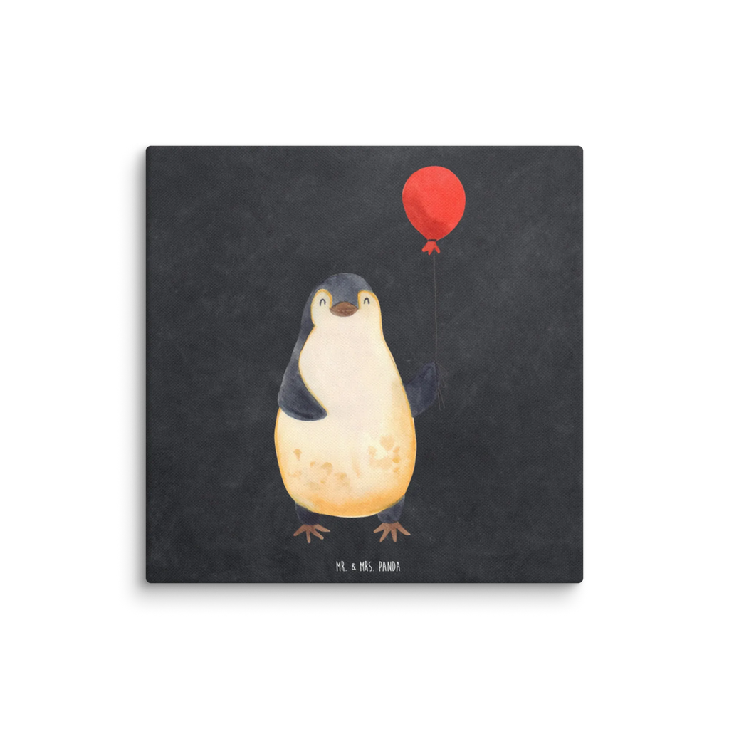 Canvas picture Penguin balloon Leinwand, Kunstdruck, Pinguin, Glück, Liebe, Geschenk Freundin, Motivation, Beste Freundin, Lebenslust, Neues Leben, Geschenkidee, Luftballon, Neustart, Pinguine, Tagträume