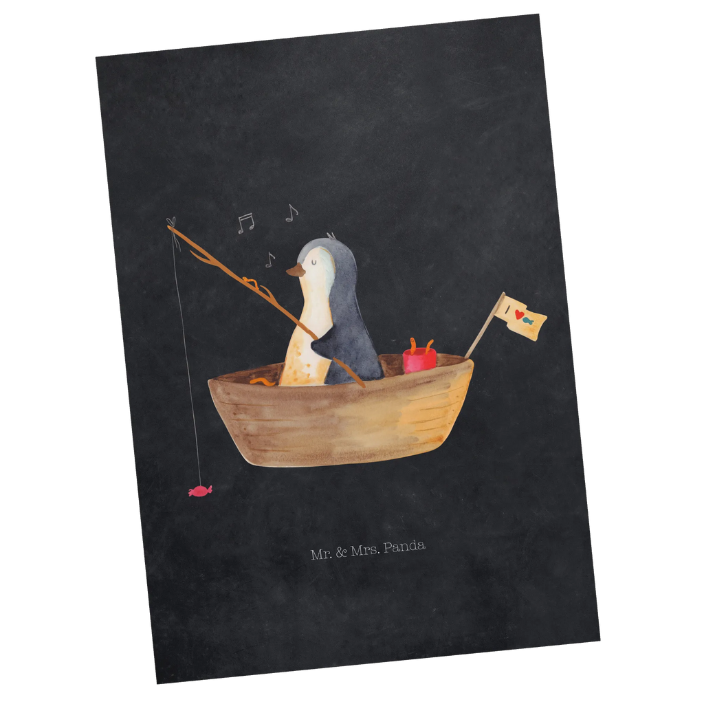 Postkarte Pinguin Angelboot Ansichtskarten, Fotokarte, Designkarte, spruchkarte, bildkarte, Kunstkarten, Grußkarte, Motivkarte, Postkarten, einzelkarte, Ansichtskarte, kunstkarte, Postkarte, Pinguin, Angelboot, Neustart, Lebenslust, Geschenkidee Liebeskummer, Motivation, Pinguine, Angeln, Genießen, Trennung, Scheidung, Neuanfang, Boot, Leben