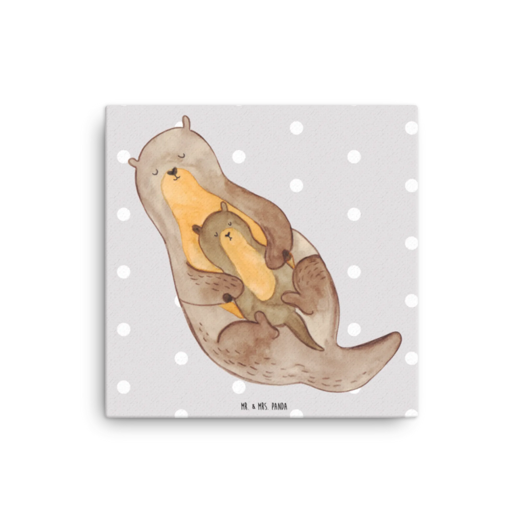 Canvas picture otter child Kunstdruck, Leinwand, Fischotter, Seeotter, Otter, Otter Seeotter See Otter