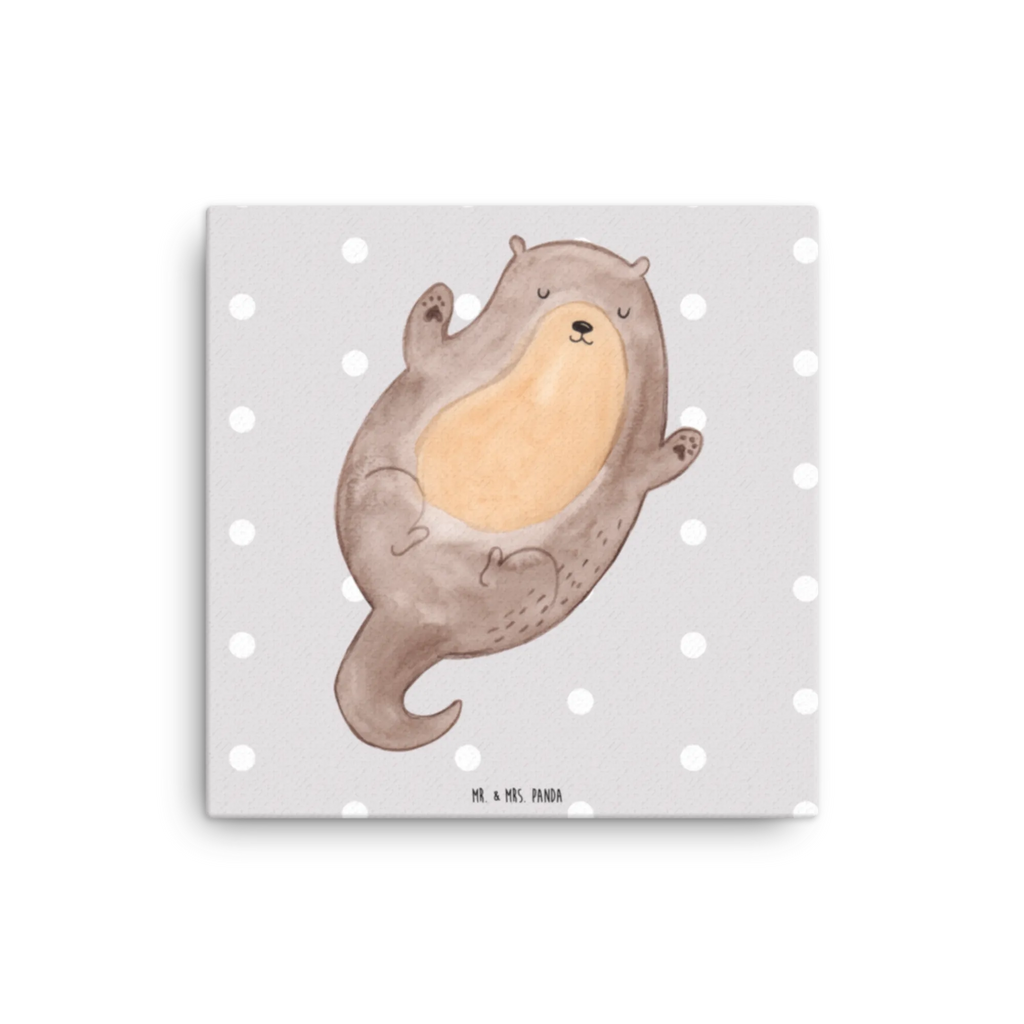 Canvas picture otter Embrace Leinwand, Kunstdruck, Otter, Seeotter, Fischotter, Otter Seeotter See Otter