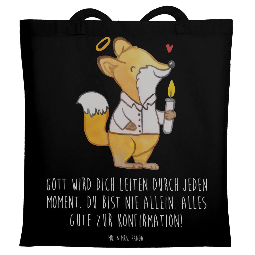 Tote bag Fox confirmation Jutebeutel, Stoffbeutel, Strandtasche, Umhängetasche, Beuteltasche, Badetasche, Tasche, Stofftasche, Jutetasche, Shopper, Einkaufstüte, Beutel, Schultertasche, Einkaufstasche, Laptoptasche, Tragetasche, Konfirmation, Kommunion, Jugendweihe, Konfirmation Geschenk, Gott, Alles Gute, Gläubig