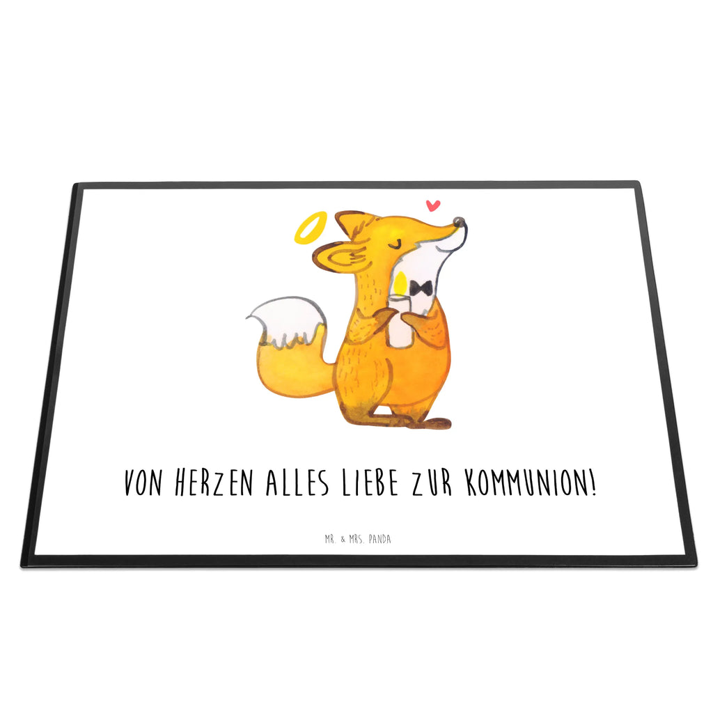 Desk pad Fox communion children, girl, office, Desk pad, desk, underlay, Confirmation, communion, youth consecration, confirmation gift, Love, Believer, God, Faith, Communion, Communion Gift, Communion Thank You