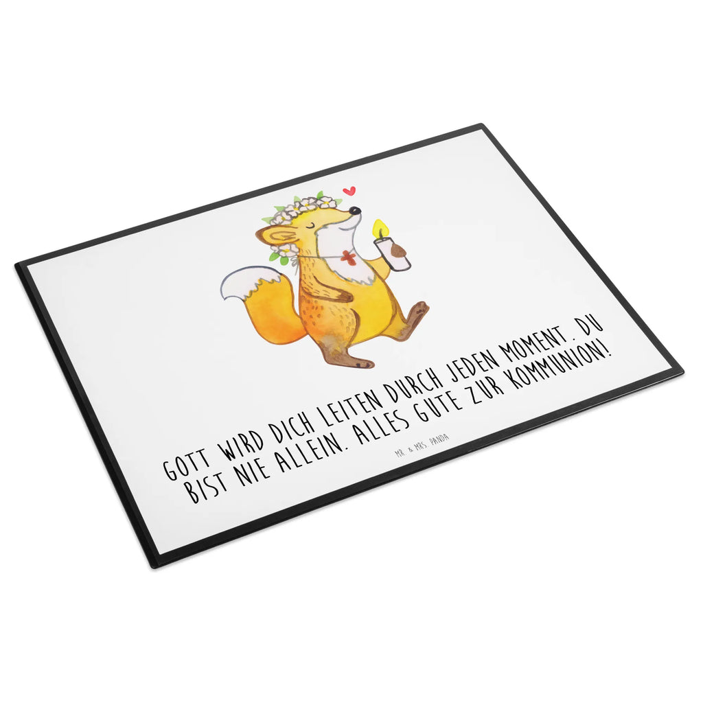 Schreibtischunterlage Fuchs Kommunion Mädchen Bürobedarf, Schreibtischauflage, Schreibtisch Unterlagen, Schreibunterlage, Schreibwaren, Büroartikel, Schreibtischunterlage Groß, Konfirmation, Kommunion, Jugendweihe, Konfirmation Geschenk, Kommunion Geschenk, Mädchen, Kommunion Dankeschön, Liebe, Gott, Glauben, Gläubig
