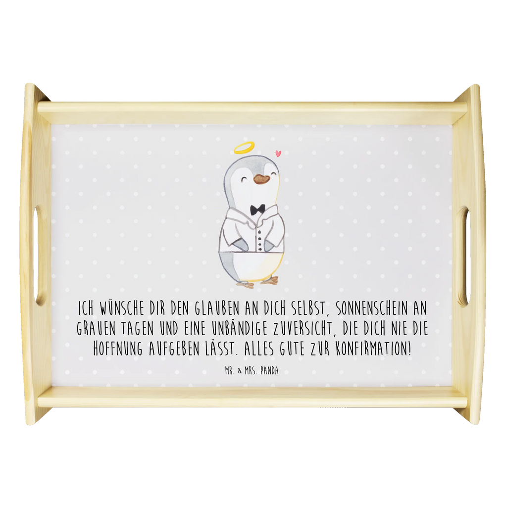 Serving tray penguin Confirmation shirt tray, kitchen tray, breakfast tray, wooden tray, serving tray, Confirmation, communion, youth consecration, confirmation gift, hope, trust, sunshine, confidence