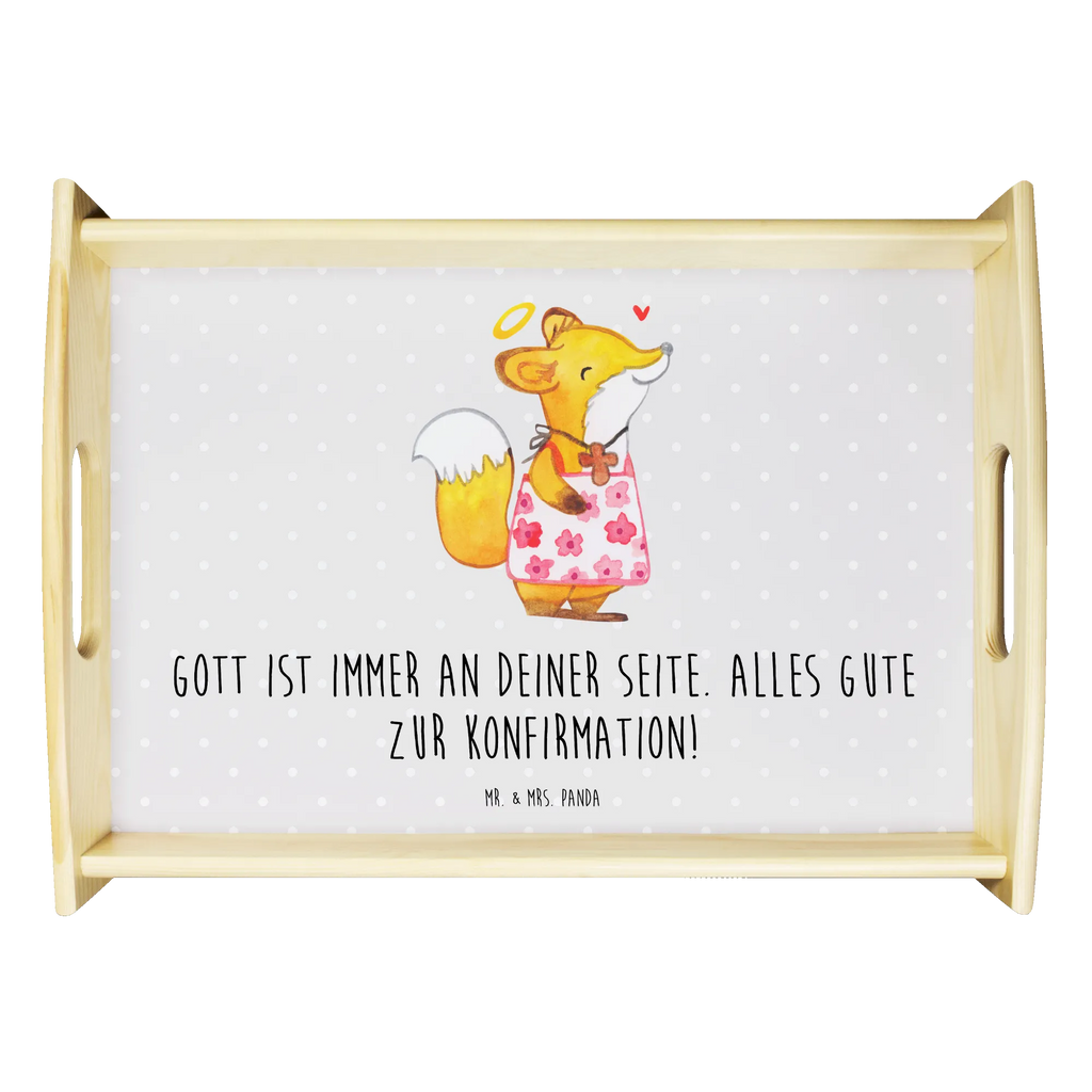 Serving tray Fox Confirmation girl Dekotablett, Serviertablett, Frühstückstablett, Küchentablett, Holztablett, Tablett, Konfirmation, Kommunion, Jugendweihe, Konfirmation Geschenk, Gläubig, Gott, Alles Gute