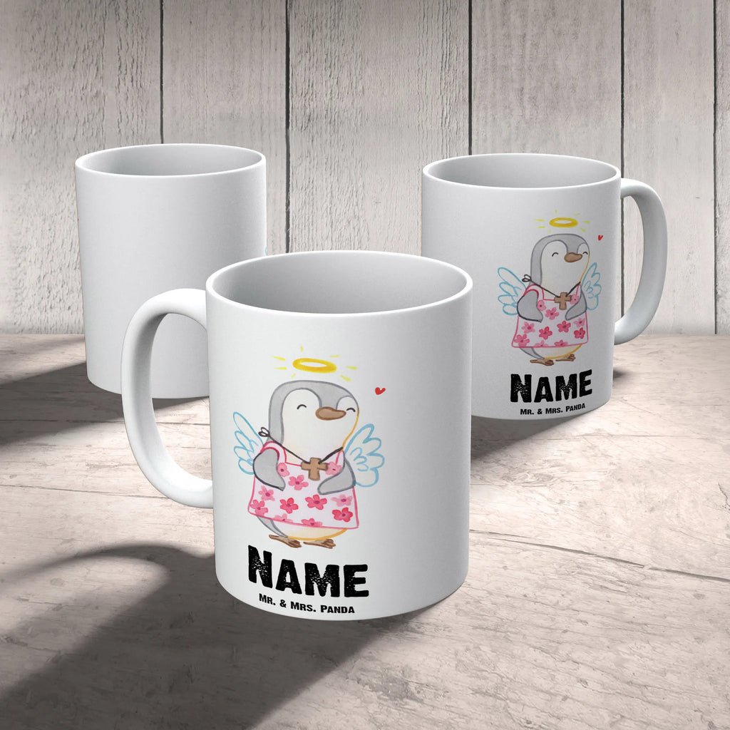 Personalisierte Tasse Pinguin Konfirmation Personalisierte Tasse, Namen, Personalisiert, Wunschname, Tasse mit Namen, Namenstasse, Drucken, Tasse, Konfirmation, Kommunion, Jugendweihe, Konfirmation Geschenk, Vertrauen, Zuversicht, Schutzengel