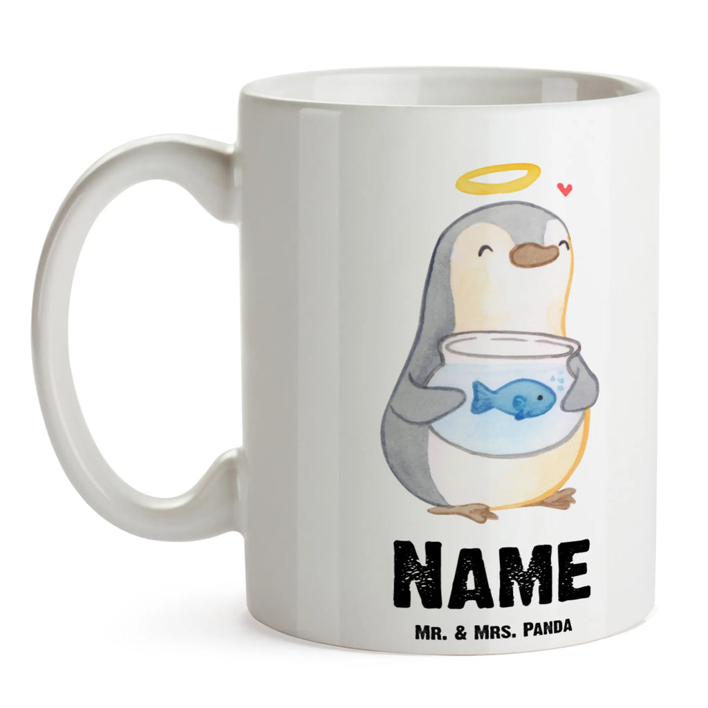 Personalisierte Tasse Pinguin Fisch Personalisierte Tasse, Wunschname, Tasse mit Namen, Tasse, Namenstasse, Drucken, Personalisiert, Namen, Konfirmation, Kommunion, Jugendweihe, Konfirmation Geschenk, Vertrauen, Zuversicht, Fisch, Fisch Deko