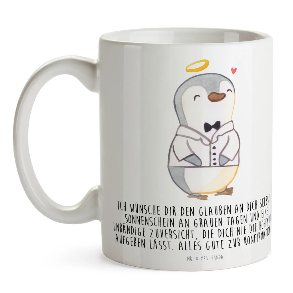 Mug penguin Confirmation shirt mug, mug with designs, gift mug, mug with quotes, coffee mug, office mug, ceramic mug, latte mug, custom mug, personalized mug, novelty mug, tea mug, porcelain mug, Confirmation, communion, youth consecration, confirmation gift, hope, trust, confidence, sunshine