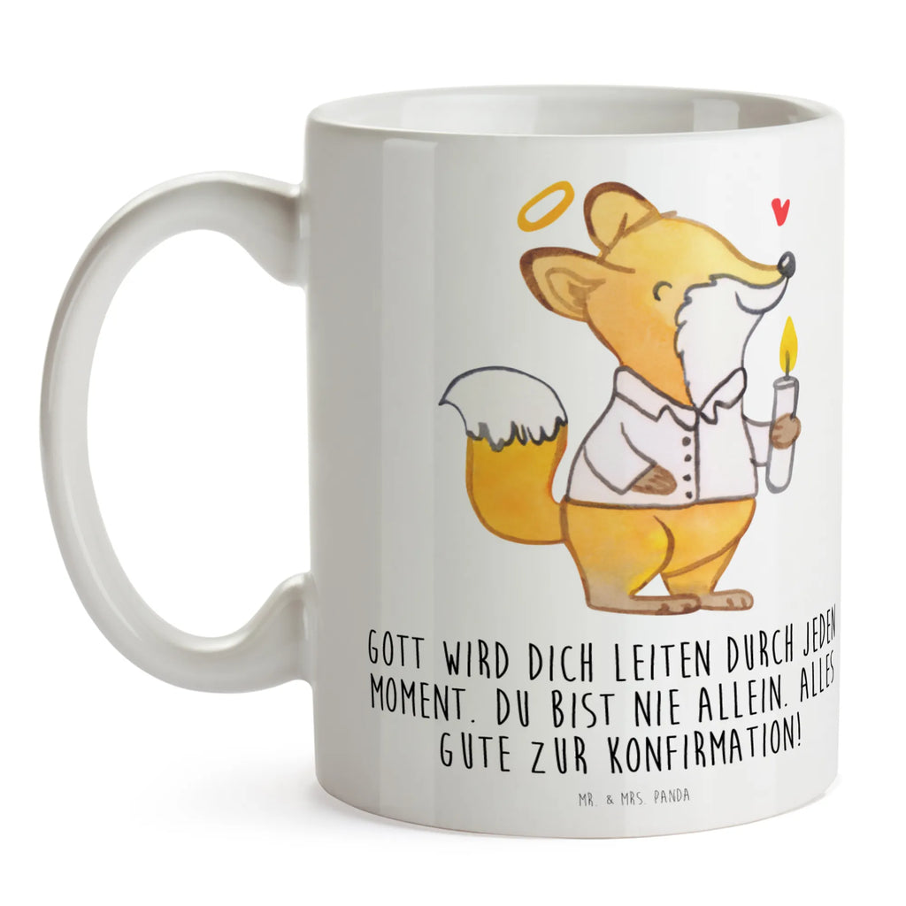 Mug Fox confirmation Tasse mit Motiven, Tasse mit Zitaten, Bürotasse, Tasse, Kaffeetasse, Porzellantasse, Teetasse, Geschenktasse, Keramiktasse, Konfirmation, Kommunion, Jugendweihe, Konfirmation Geschenk, Gott, Alles Gute, Gläubig