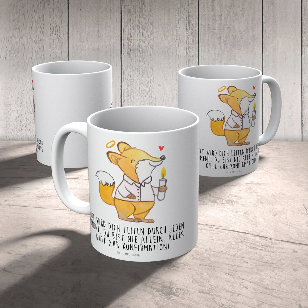 Mug Fox confirmation Tasse mit Motiven, Tasse mit Zitaten, Bürotasse, Tasse, Kaffeetasse, Porzellantasse, Teetasse, Geschenktasse, Keramiktasse, Konfirmation, Kommunion, Jugendweihe, Konfirmation Geschenk, Gott, Alles Gute, Gläubig
