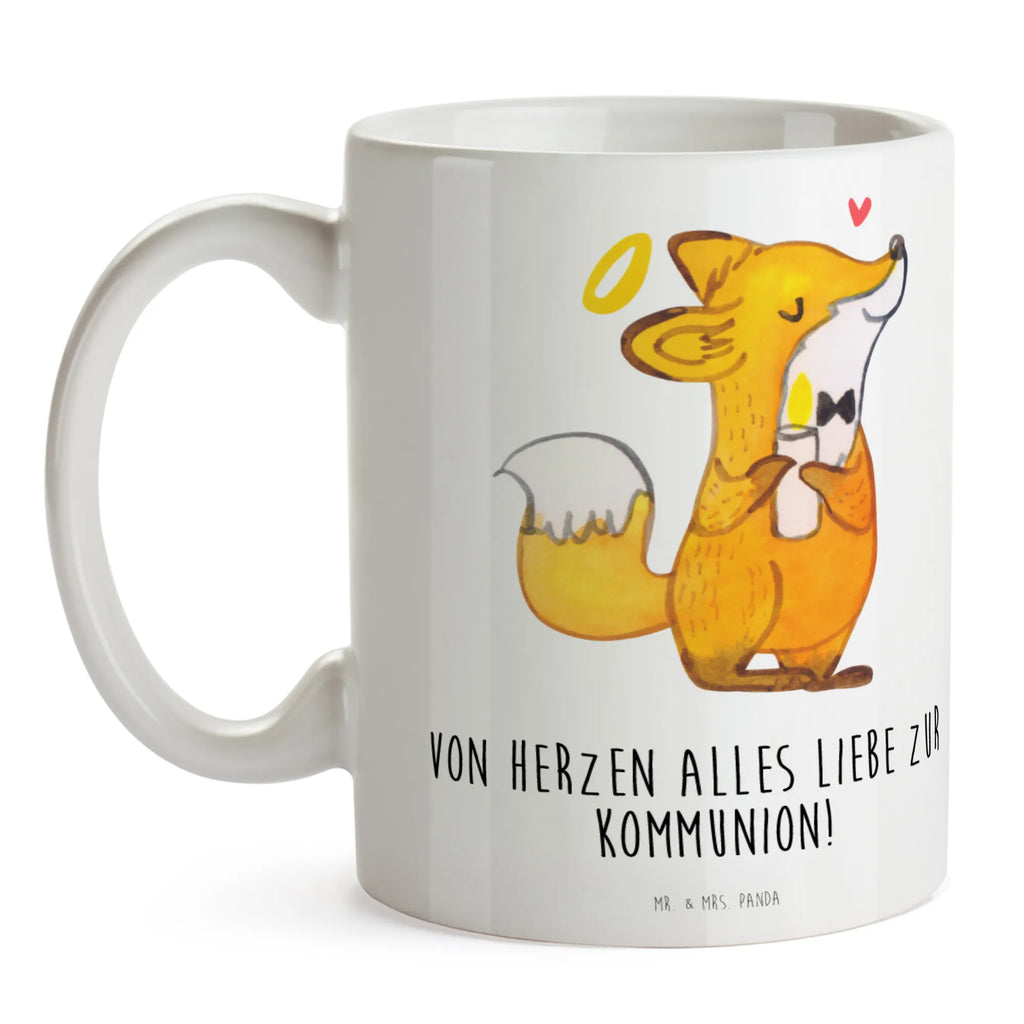 Mug Fox communion Bürotasse, Geschenktasse, Tasse mit Motiven, Teetasse, Tasse, Keramiktasse, Kaffeetasse, Tasse mit Zitaten, Porzellantasse, Konfirmation, Kommunion, Jugendweihe, Konfirmation Geschenk, Gläubig, Kommunion Geschenk, Liebe, Kommunion Dankeschön, Gott, Glauben