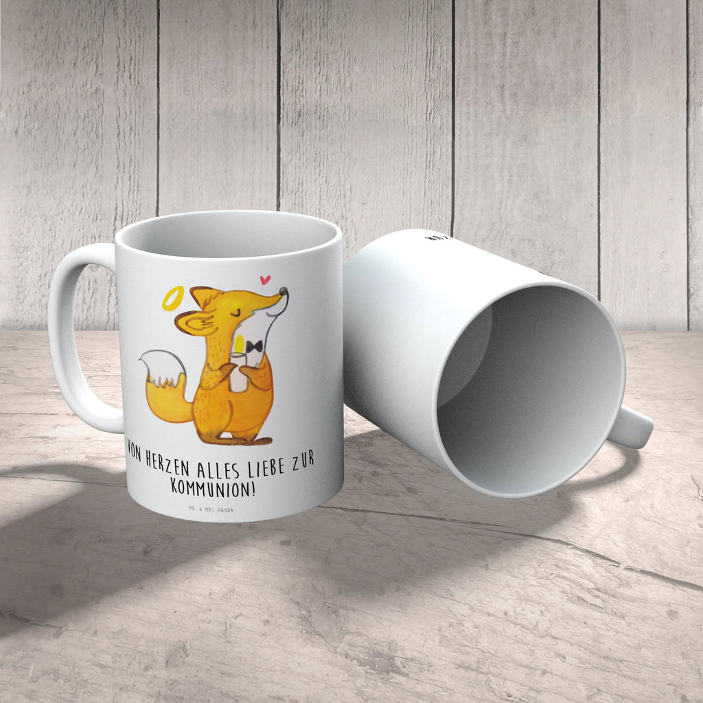 Mug Fox communion Bürotasse, Geschenktasse, Tasse mit Motiven, Teetasse, Tasse, Keramiktasse, Kaffeetasse, Tasse mit Zitaten, Porzellantasse, Konfirmation, Kommunion, Jugendweihe, Konfirmation Geschenk, Gläubig, Kommunion Geschenk, Liebe, Kommunion Dankeschön, Gott, Glauben