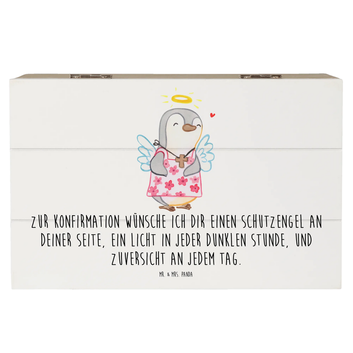 Wooden chest penguin confirmation youth consecration, communion, Confirmation, confirmation gift, guardian angel, trust, confidence