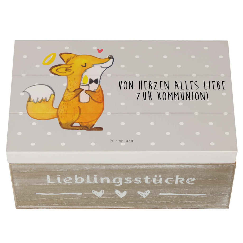 Holzkiste Fuchs Kommunion Geschenkdose, Geschenkbox, Kiste, XXL, Schatzkiste, Schatulle, Erinnerungsbox, Erinnerungskiste, Truhe, Holzkiste, Dekokiste, Aufbewahrungsbox, Konfirmation, Kommunion, Jugendweihe, Konfirmation Geschenk, Gläubig, Glauben, Kommunion Dankeschön, Kommunion Geschenk, Liebe, Gott