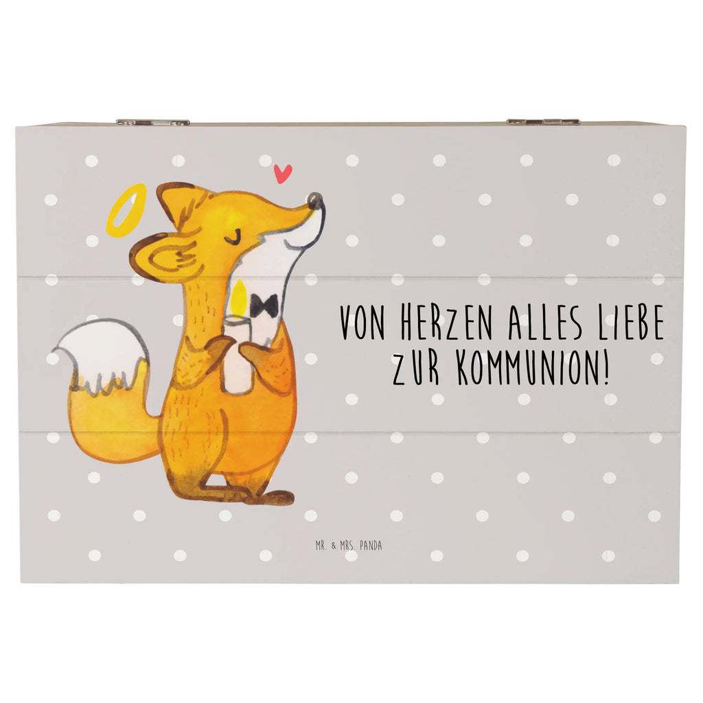 Holzkiste Fuchs Kommunion Geschenkdose, Geschenkbox, Kiste, XXL, Schatzkiste, Schatulle, Erinnerungsbox, Erinnerungskiste, Truhe, Holzkiste, Dekokiste, Aufbewahrungsbox, Konfirmation, Kommunion, Jugendweihe, Konfirmation Geschenk, Gläubig, Glauben, Kommunion Dankeschön, Kommunion Geschenk, Liebe, Gott