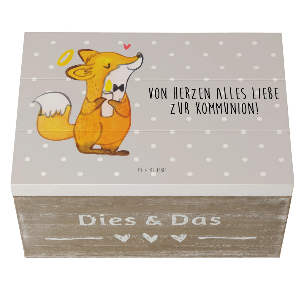 Holzkiste Fuchs Kommunion Geschenkdose, Geschenkbox, Kiste, XXL, Schatzkiste, Schatulle, Erinnerungsbox, Erinnerungskiste, Truhe, Holzkiste, Dekokiste, Aufbewahrungsbox, Konfirmation, Kommunion, Jugendweihe, Konfirmation Geschenk, Gläubig, Glauben, Kommunion Dankeschön, Kommunion Geschenk, Liebe, Gott