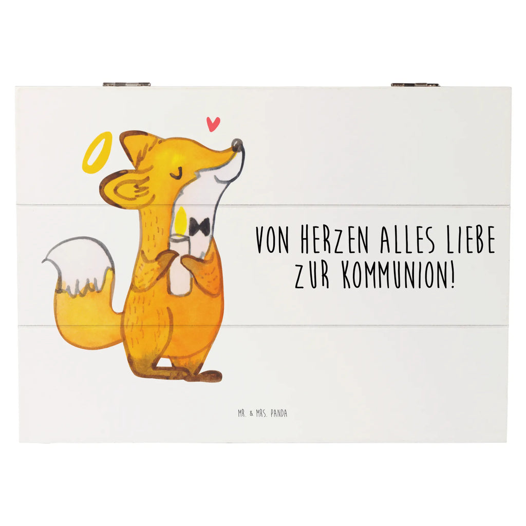 Holzkiste Fuchs Kommunion Geschenkdose, Geschenkbox, Kiste, XXL, Schatzkiste, Schatulle, Erinnerungsbox, Erinnerungskiste, Truhe, Holzkiste, Dekokiste, Aufbewahrungsbox, Konfirmation, Kommunion, Jugendweihe, Konfirmation Geschenk, Gläubig, Glauben, Kommunion Dankeschön, Kommunion Geschenk, Liebe, Gott