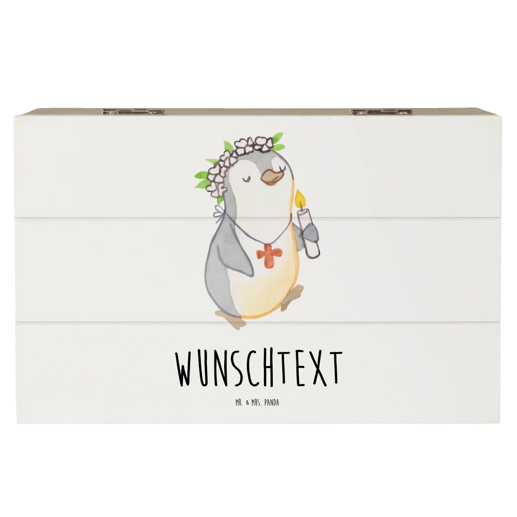 Personalisierte Holzkiste Pinguin Kommunion Mädchen Erinnerungsbox mit Namen, Geschenkbox Personalisiert, Dekokiste Personalisiert, Kiste Personalisiert, Aufbewahrungsbox Personalisiert, Schatzkiste mit Namen, mit Namen, Erinnerungskiste Personalisiert, Holzkiste Personalisiert, Holzkiste mit Namen, Schatulle Personalisiert, Schatzkiste Personalisiert, GEschenkdose Personalisiert, Truhe mit Namen, Dekokiste mit Namen, Aufbewahrungsbox mit Namen, Erinnerungsbox Personalisiert, Schatulle mit Namen, Kiste mit Namen, Truhe Personalisiert, Jugendweihe, Konfirmation Geschenk, Kommunion, Konfirmation, Gläubig, Alles Gute, Gott