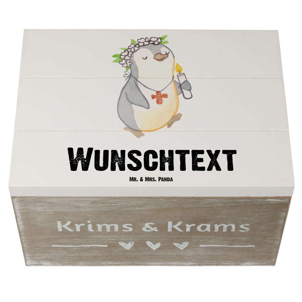 Personalisierte Holzkiste Pinguin Kommunion Mädchen Erinnerungsbox mit Namen, Geschenkbox Personalisiert, Dekokiste Personalisiert, Kiste Personalisiert, Aufbewahrungsbox Personalisiert, Schatzkiste mit Namen, mit Namen, Erinnerungskiste Personalisiert, Holzkiste Personalisiert, Holzkiste mit Namen, Schatulle Personalisiert, Schatzkiste Personalisiert, GEschenkdose Personalisiert, Truhe mit Namen, Dekokiste mit Namen, Aufbewahrungsbox mit Namen, Erinnerungsbox Personalisiert, Schatulle mit Namen, Kiste mit Namen, Truhe Personalisiert, Jugendweihe, Konfirmation Geschenk, Kommunion, Konfirmation, Gläubig, Alles Gute, Gott