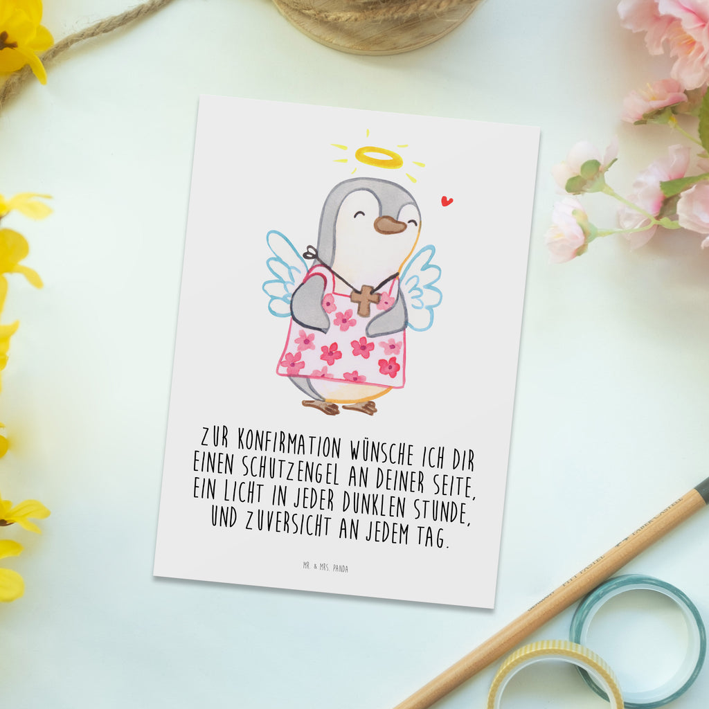 Postcard penguin confirmation postcards, card, invitation card, gift card, invitation, paper, Postcard, letter, gift, Confirmation, communion, youth consecration, confirmation gift, confidence, trust, guardian angel