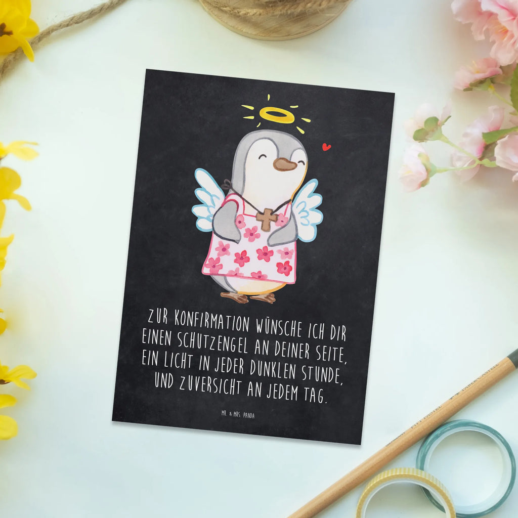 Postcard penguin confirmation postcards, card, invitation card, gift card, invitation, paper, Postcard, letter, gift, Confirmation, communion, youth consecration, confirmation gift, confidence, trust, guardian angel