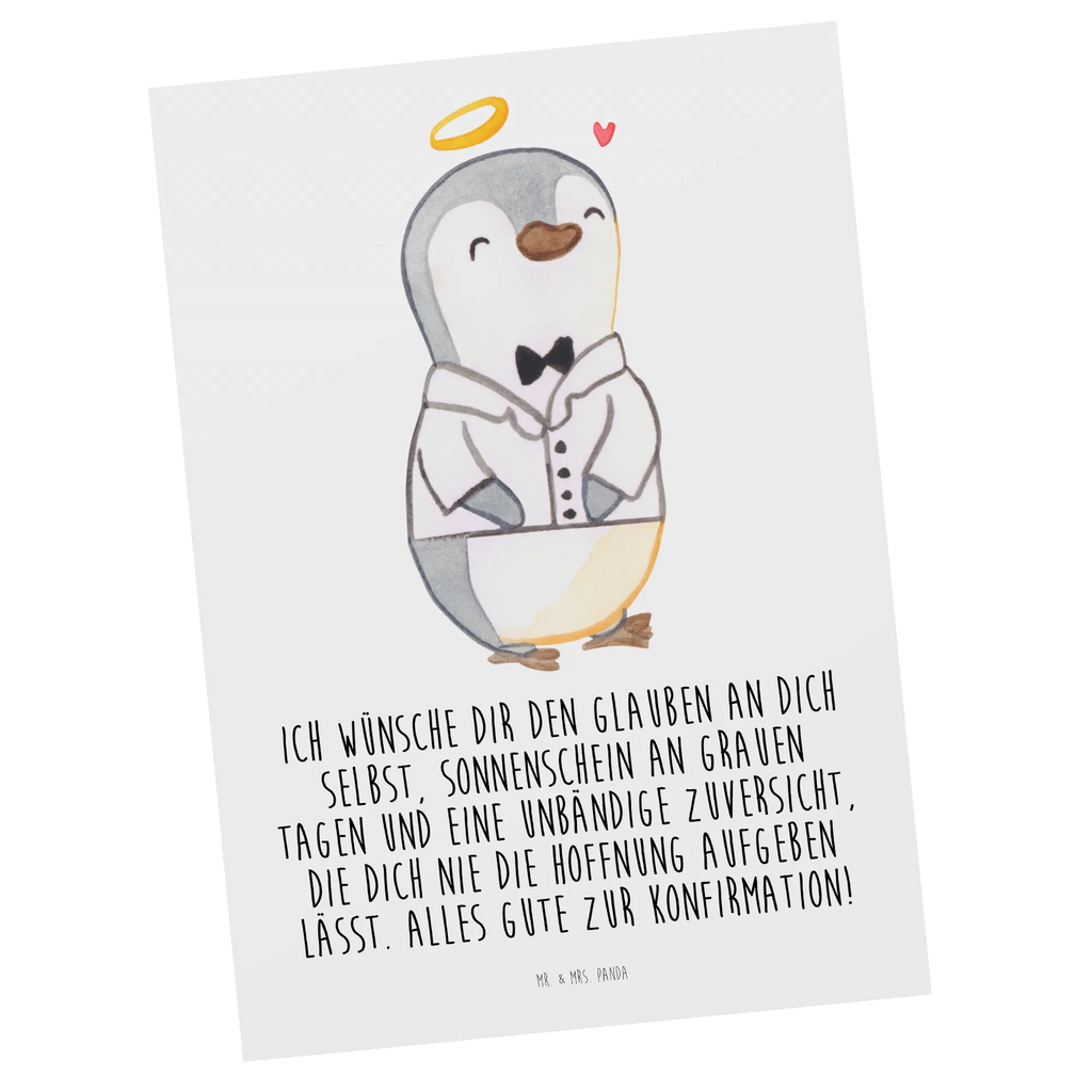 Postcard penguin Confirmation shirt Postkarten, Motivkarte, Postkarte, spruchkarte, Grußkarte, Kunstkarten, Ansichtskarten, bildkarte, einzelkarte, Fotokarte, Designkarte, Ansichtskarte, kunstkarte, Kommunion, Konfirmation, Jugendweihe, Konfirmation Geschenk, Vertrauen, Zuversicht, Sonnenschein, Hoffnung