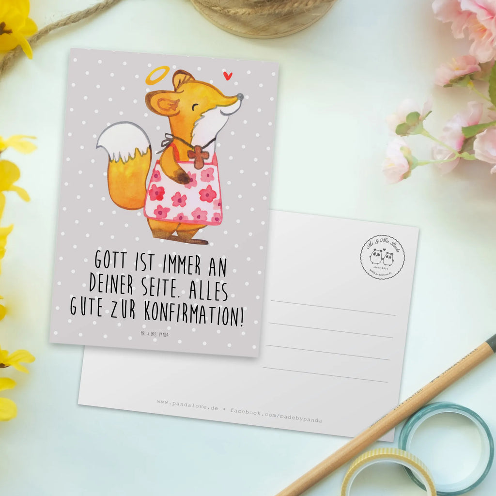 Postcard Fox Confirmation girl Geburtstagskarte, Einladungskarten Geburtstag, Ansichtskarten, Dankeskarte, Einladungskarte, Grußkarte, Karte, Einladung, Ansichtskarte, Postkarte, Geschenkkarte, Einladung Geburtstag, Konfirmation, Kommunion, Jugendweihe, Konfirmation Geschenk, Alles Gute, Gott, Gläubig