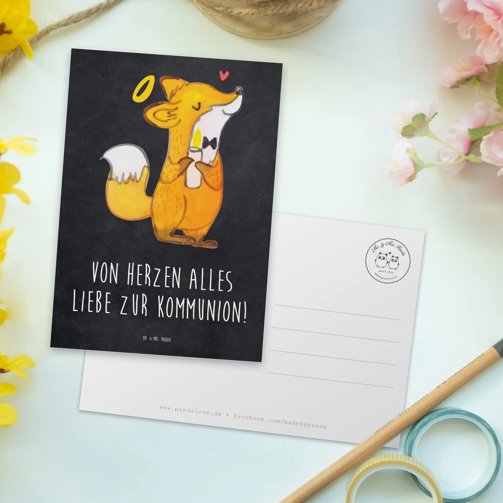 Postcard Fox communion card, postcards, gift card, gift, Postcard, invitation card, paper, letter, invitation, Confirmation, communion, youth consecration, confirmation gift, Love, God, Communion, Communion Gift, Communion Thank You, Faith, Believer