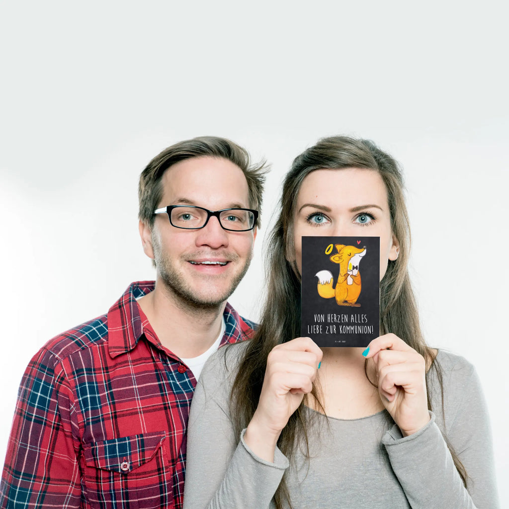 Postcard Fox communion card, postcards, gift card, gift, Postcard, invitation card, paper, letter, invitation, Confirmation, communion, youth consecration, confirmation gift, Love, God, Communion, Communion Gift, Communion Thank You, Faith, Believer