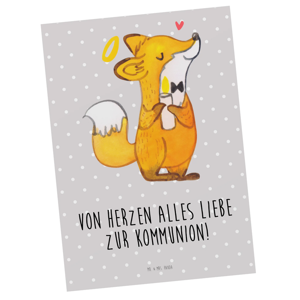 Postcard Fox communion card, postcards, gift card, gift, Postcard, invitation card, paper, letter, invitation, Confirmation, communion, youth consecration, confirmation gift, Love, God, Communion, Communion Gift, Communion Thank You, Faith, Believer