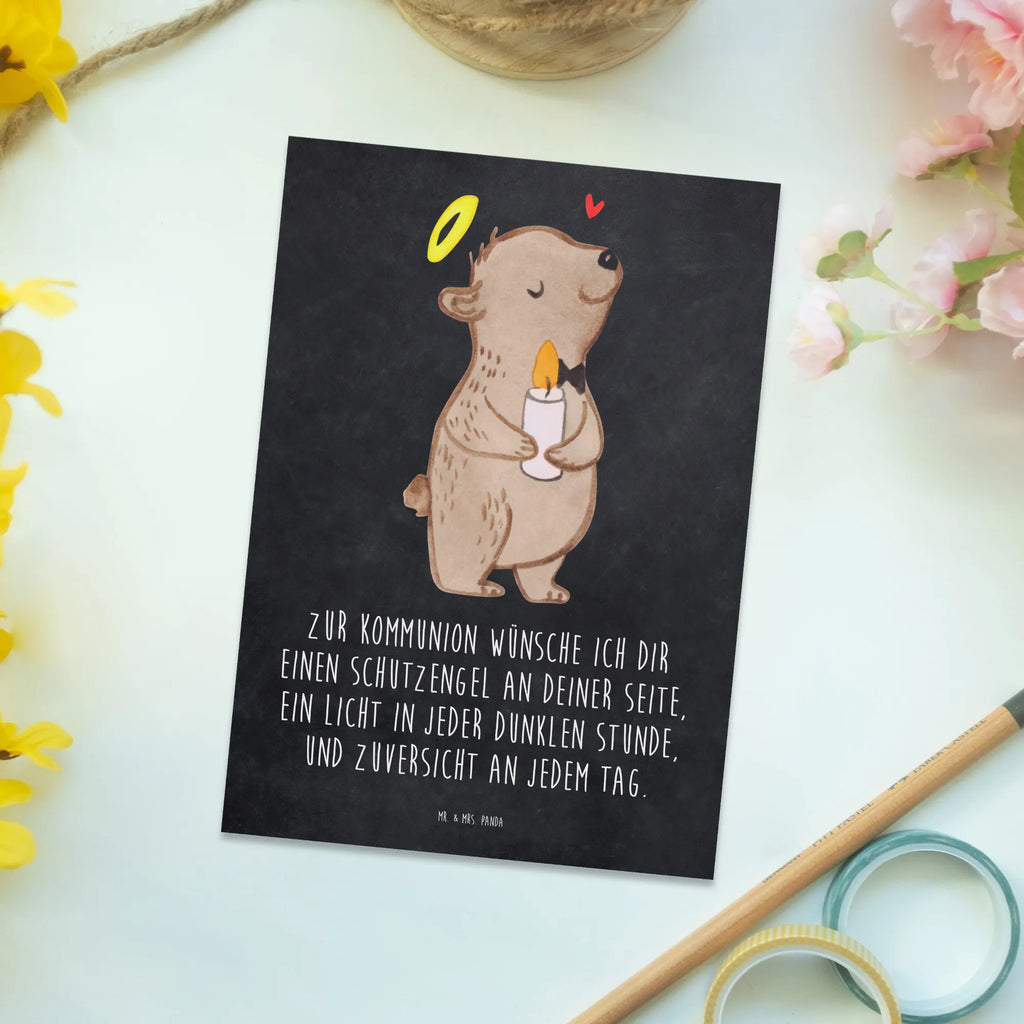 Postcard bear communion girl Kunstkarten, Fotokarte, einzelkarte, Postkarten, spruchkarte, Ansichtskarten, Grußkarte, Motivkarte, Designkarte, bildkarte, kunstkarte, Ansichtskarte, Postkarte, Kommunion, Konfirmation, Jugendweihe, Konfirmation Geschenk, Gott, Liebe, Glauben, Kommunion Dankeschön, Kommunion Geschenk, Gläubig