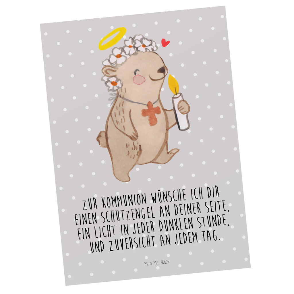 Postcard bear communion girl Kunstkarten, Fotokarte, einzelkarte, Postkarten, spruchkarte, Ansichtskarten, Grußkarte, Motivkarte, Designkarte, bildkarte, kunstkarte, Ansichtskarte, Postkarte, Kommunion, Konfirmation, Jugendweihe, Konfirmation Geschenk, Gott, Liebe, Glauben, Kommunion Dankeschön, Kommunion Geschenk, Gläubig